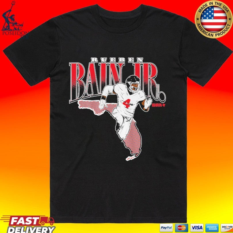 Rueben Bain Jr State Star Remix - Adult & Kids T-Shirts, Sweatshirts & Hoodies apparel design preview 1