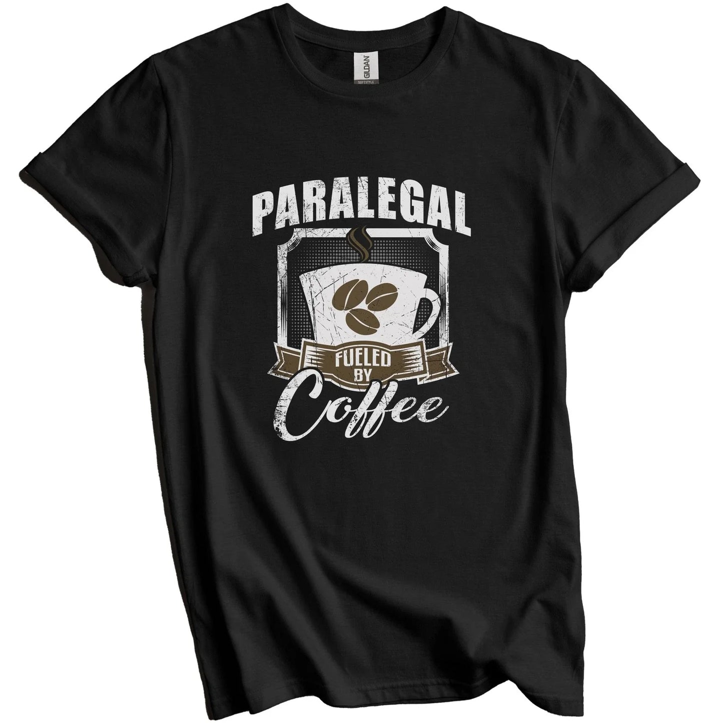 Paralegal Fueled By Coffee Funny Gift for - Adult & Kids T-Shirts, Sweatshirts & Hoodies apparel design preview 1