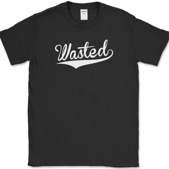 Wasted Funny Drinking Baseball Beer Whiskey Wine - Adult & Kids T-Shirts, Sweatshirts & Hoodies apparel design preview 1