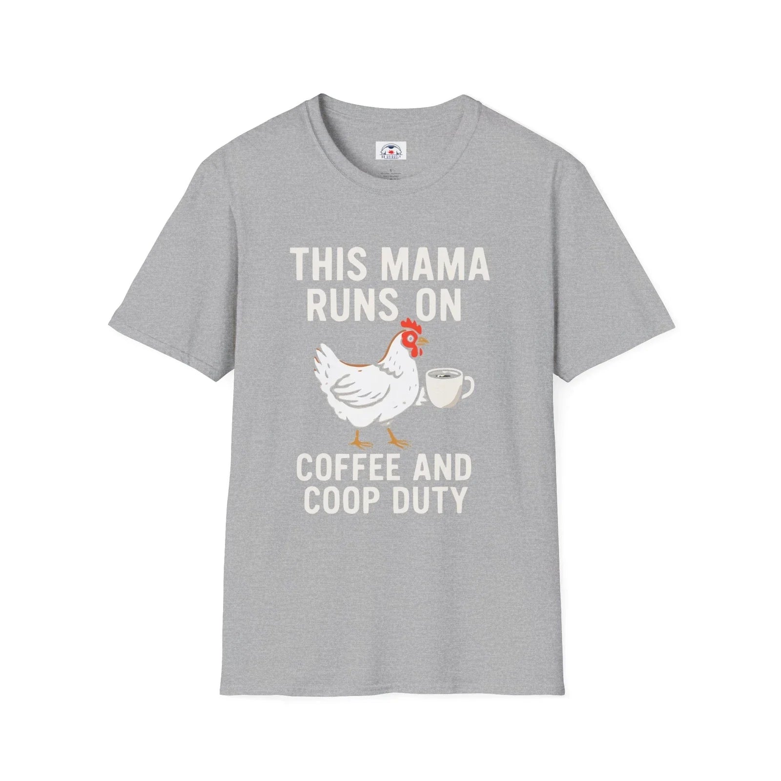 Farmhouse Style Women's Home This Mama Runs on Coffee - Adult & Kids T-Shirts, Sweatshirts & Hoodies apparel design preview 1