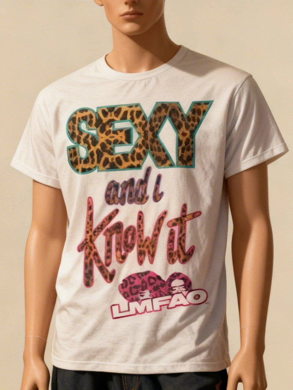 LMFAO SEXY AND I KNOW IT Men Women Full Size S-5XL - Adult & Kids T-Shirts, Sweatshirts & Hoodies apparel design preview 1