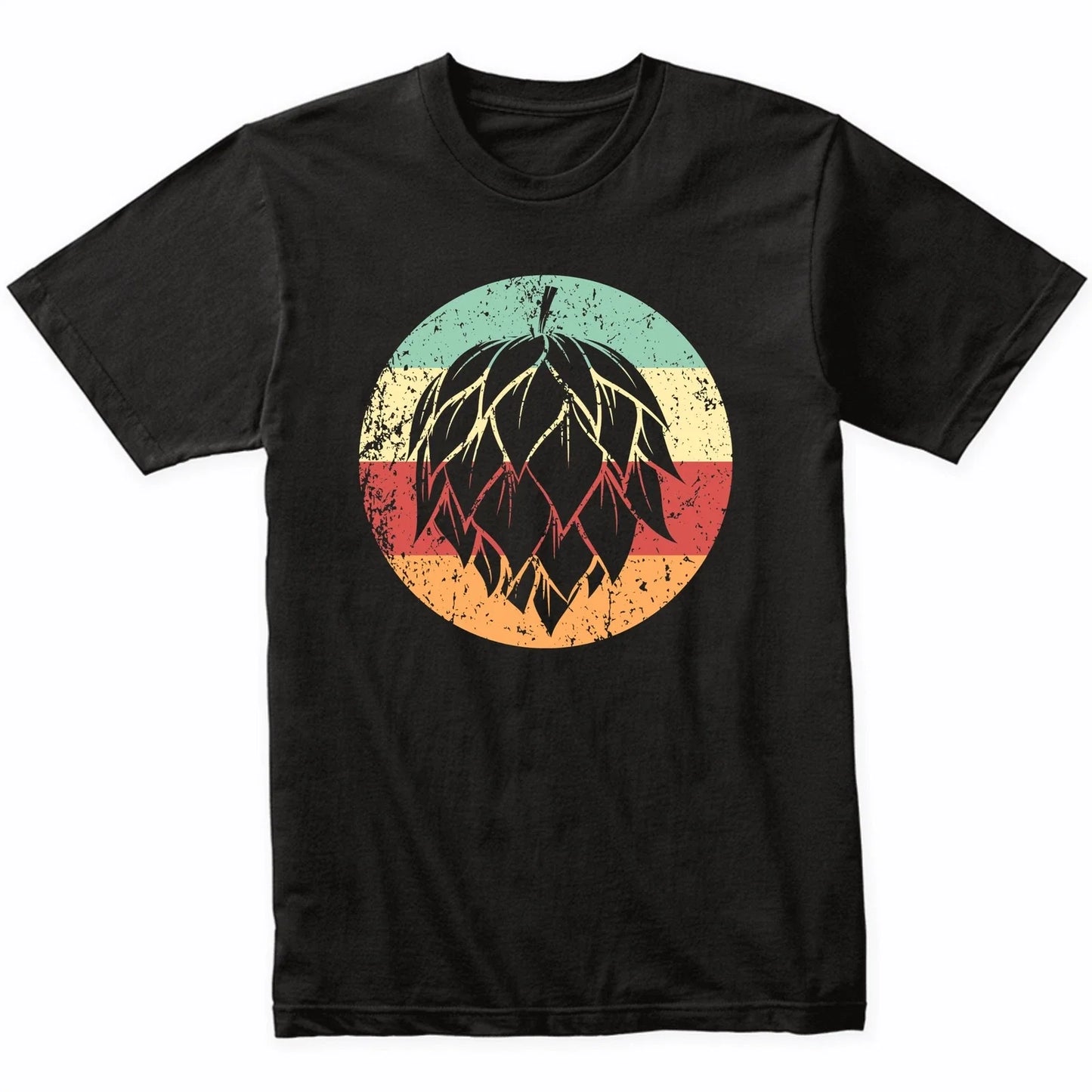 Hops Retro Style Craft Beer Colors - Adult & Kids T-Shirts, Sweatshirts & Hoodies apparel design preview 1