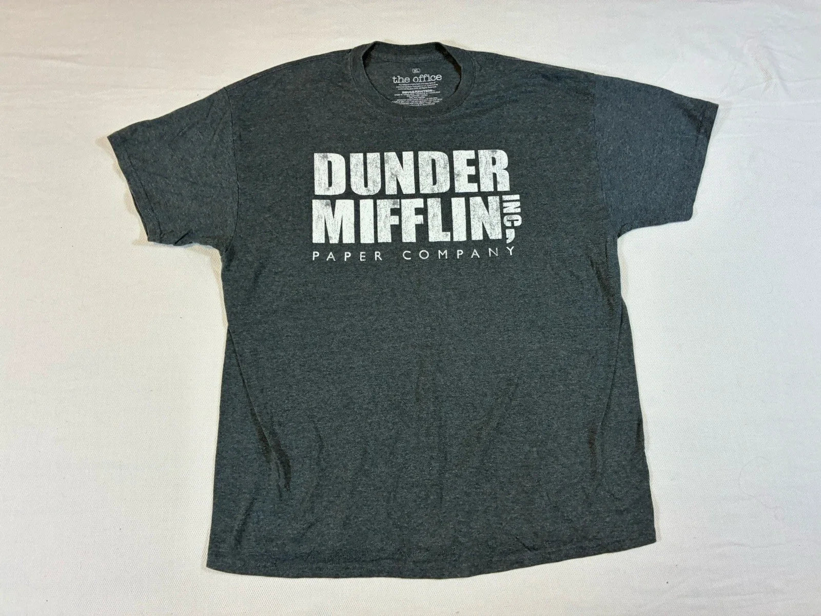The Office Dunder Mifflin Men's XL Charcoal Grey - Adult & Kids T-Shirts, Sweatshirts & Hoodies apparel design preview 1