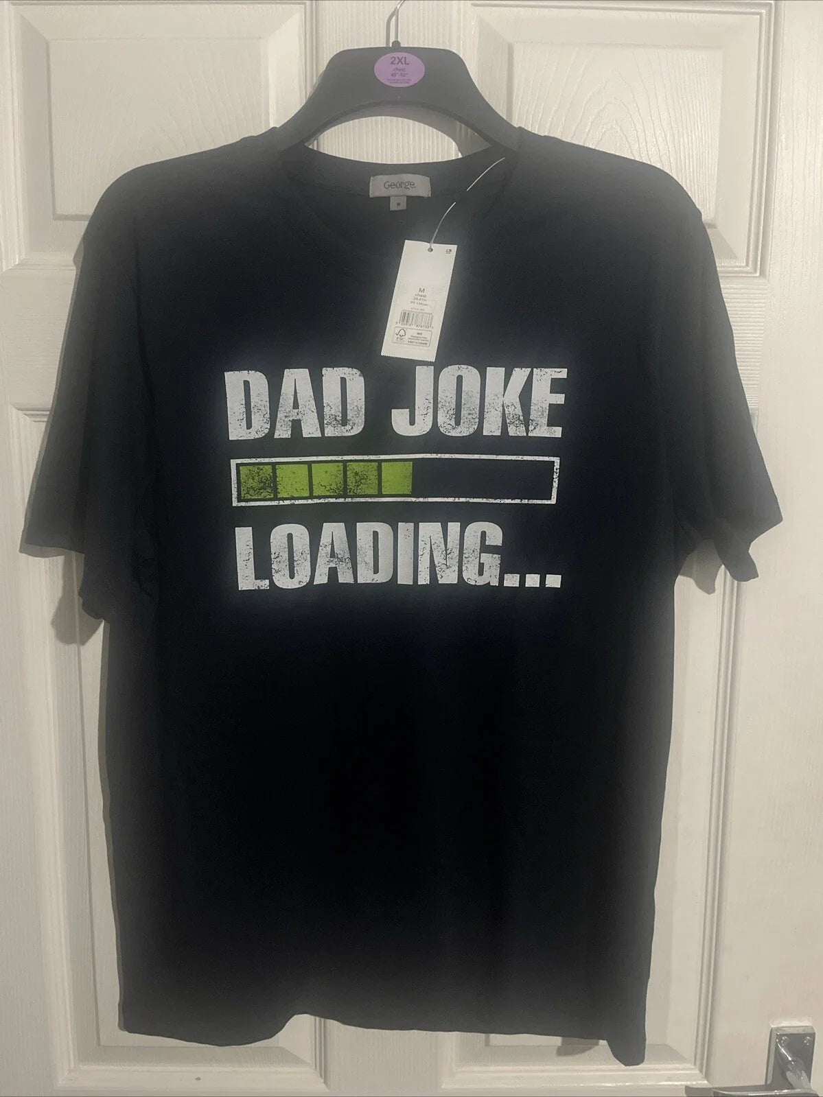 Dad Joke Loading Black M - Adult & Kids T-Shirts, Sweatshirts & Hoodies apparel design preview 1