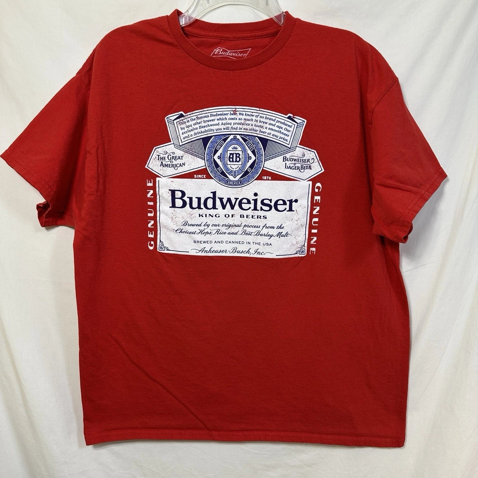 Budweiser This Bud's for You XL Graphic Beer Logo - Adult & Kids T-Shirts, Sweatshirts & Hoodies apparel design preview 1