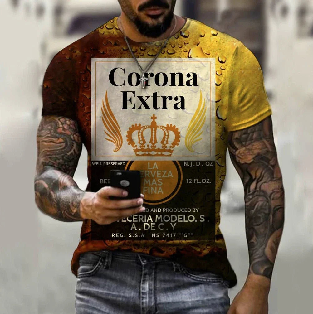 Brand New 2023 Men's Corona Extra Beer Classic - Adult & Kids T-Shirts, Sweatshirts & Hoodies apparel design preview 1