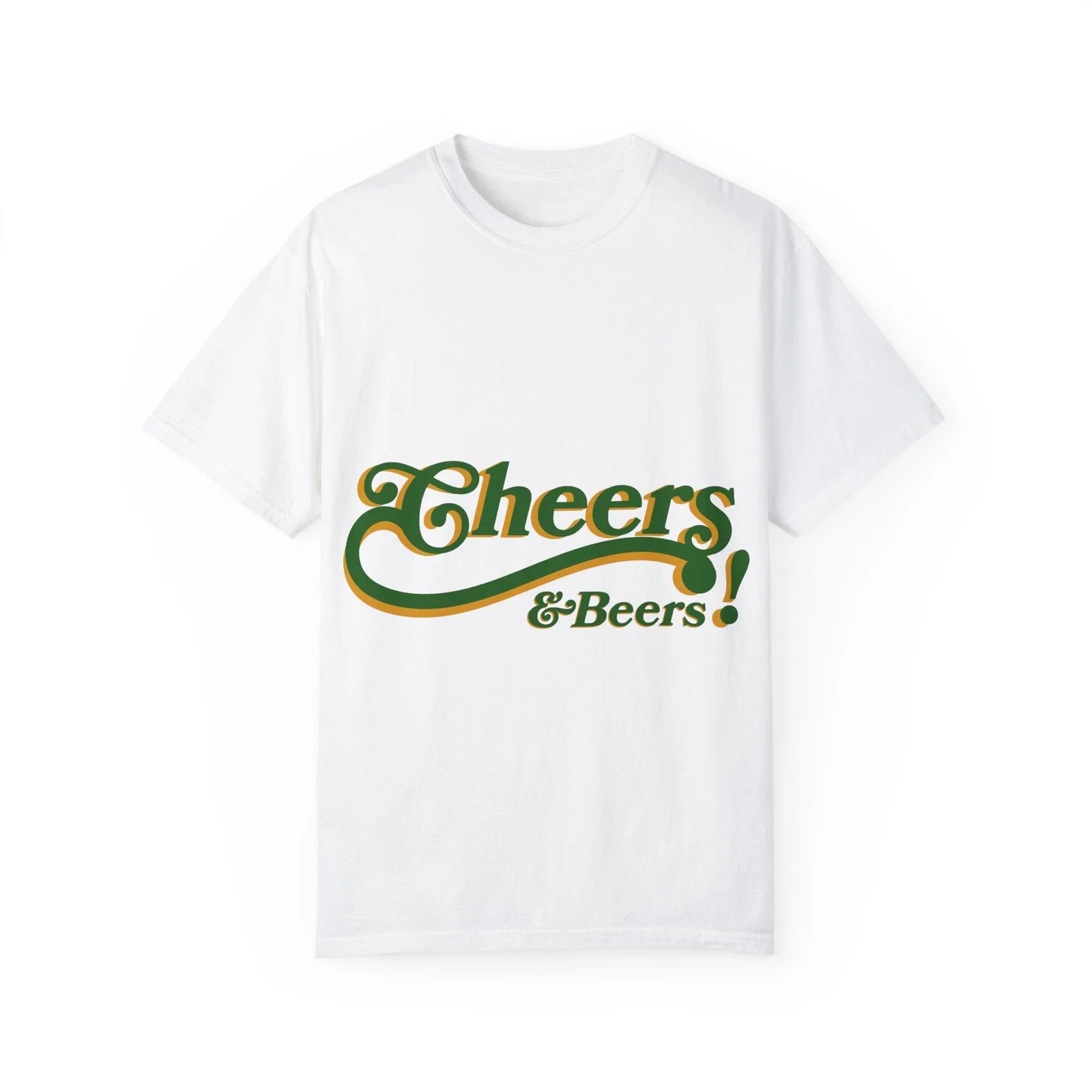 Cheers Beers Unisex Garment-Dyed Casual Wear, Gift, - Adult & Kids T-Shirts, Sweatshirts & Hoodies apparel design preview 1