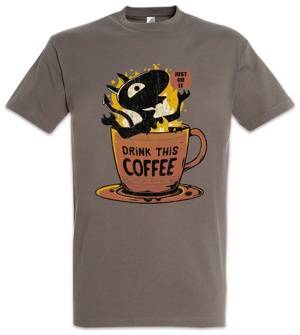 Drink This Coffee Caffeine Computer Science Scientist - Adult & Kids T-Shirts, Sweatshirts & Hoodies apparel design preview 1