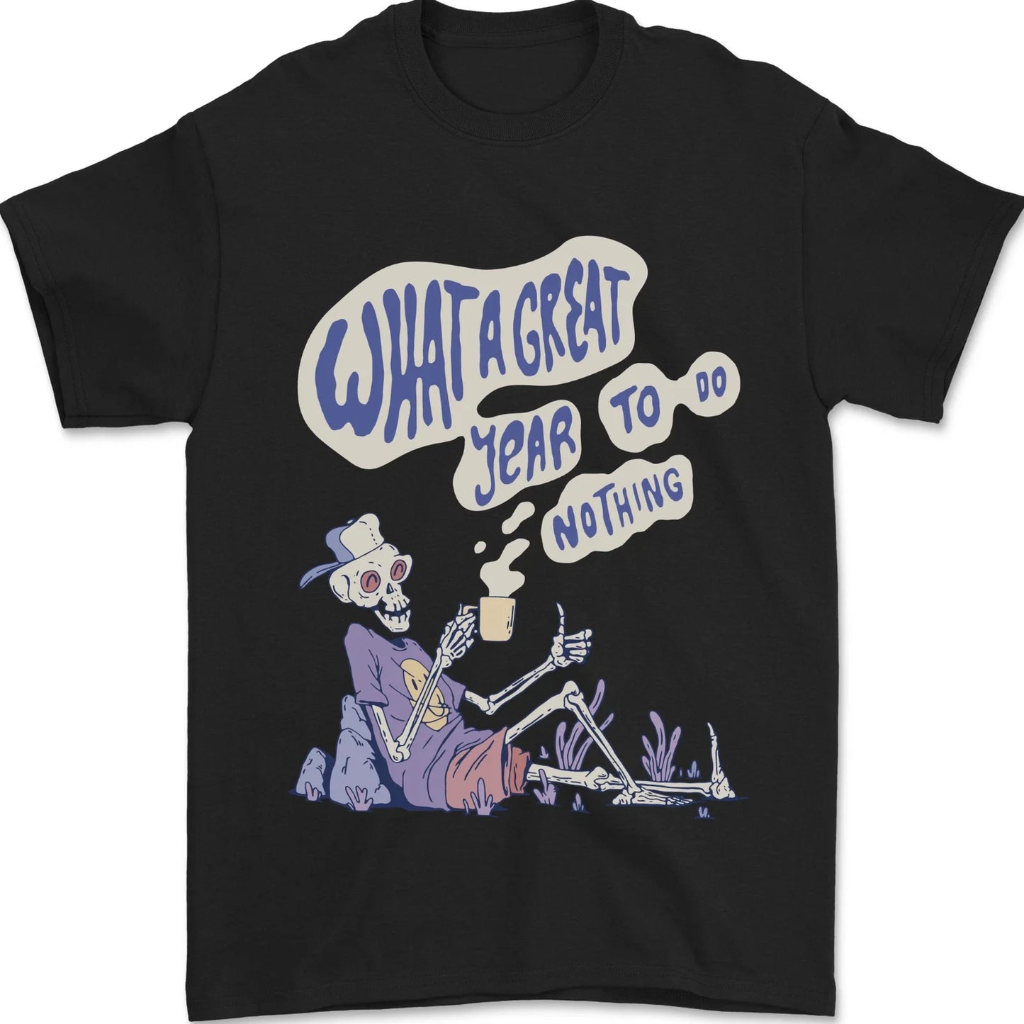 Year to Do Nothing Retired Lazy Sabbatical Mens 100% - Adult & Kids T-Shirts, Sweatshirts & Hoodies apparel design preview 1