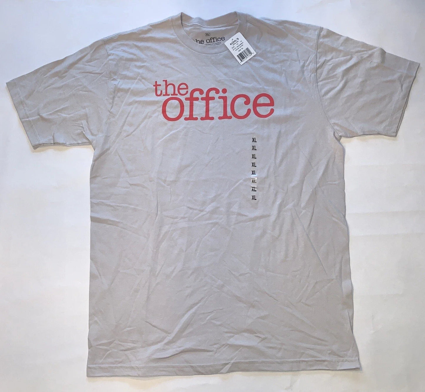 The Office TV Show NWT Gray Graphic Sz XL - Adult & Kids T-Shirts, Sweatshirts & Hoodies apparel design preview 1