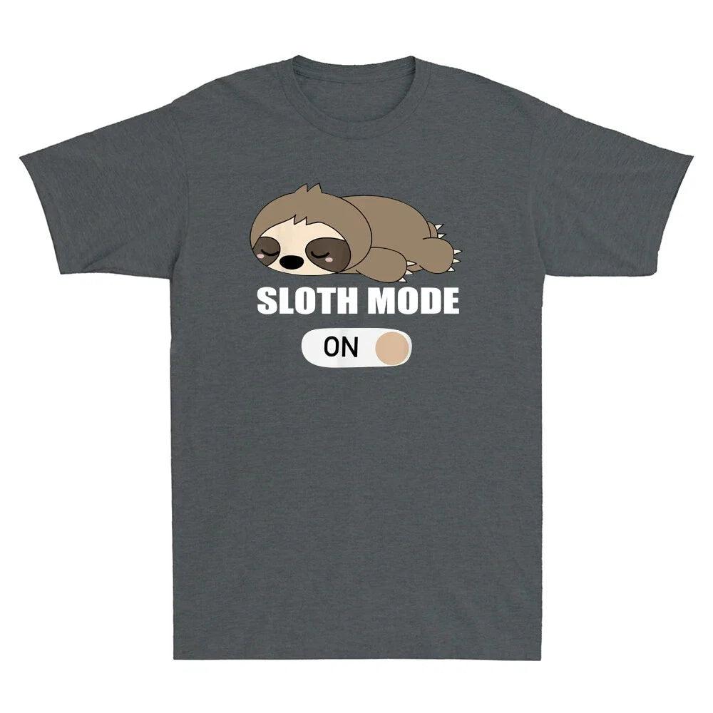 Sloth Mode On Funny Lazy Graphic Humor Joke Gift - Adult & Kids T-Shirts, Sweatshirts & Hoodies apparel design preview 1