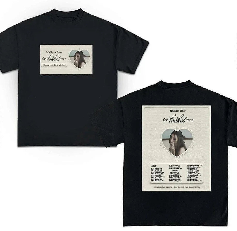 Madison Beer The Locket Tour 2026 World Schedule - Adult & Kids T-Shirts, Sweatshirts & Hoodies apparel design preview 1