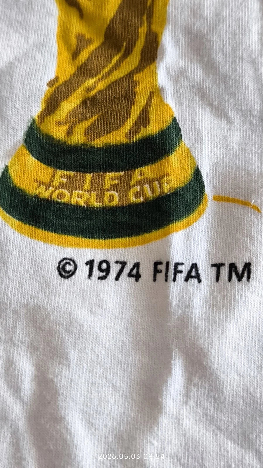 1974 FIFA Trophy World Cup West Germany 2010 - Adult & Kids T-Shirts, Sweatshirts & Hoodies apparel design preview 1