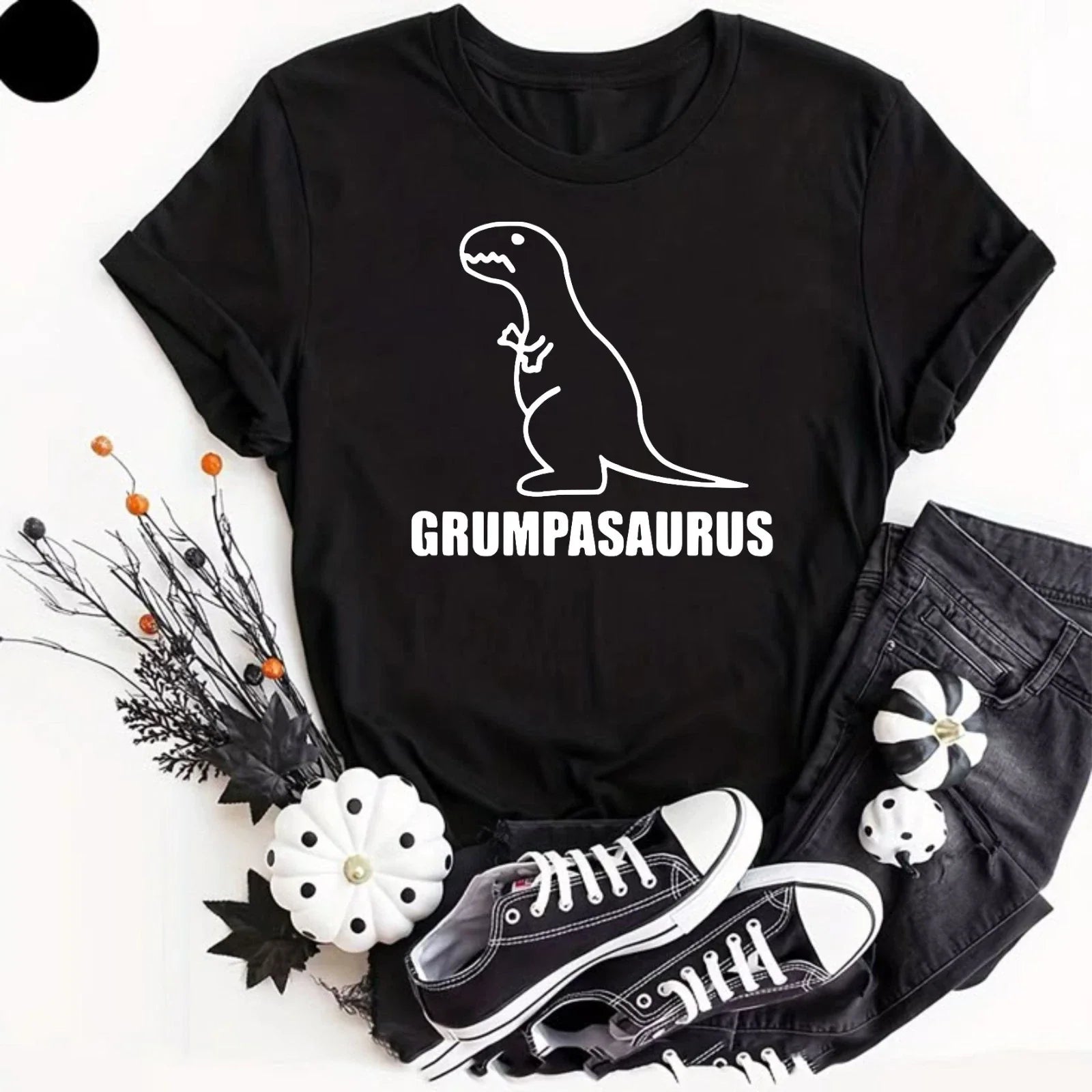 GRUMPASAURUS MENS FUNNY JOKE PRINTED NOVELTY DESIGN - Adult & Kids T-Shirts, Sweatshirts & Hoodies apparel design preview 1