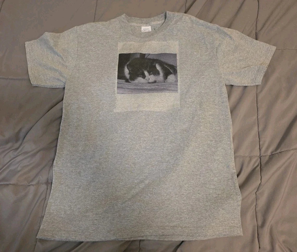 VTG Lazy Cat Size Large Fashion Gear 1990's 2000's - Adult & Kids T-Shirts, Sweatshirts & Hoodies apparel design preview 1