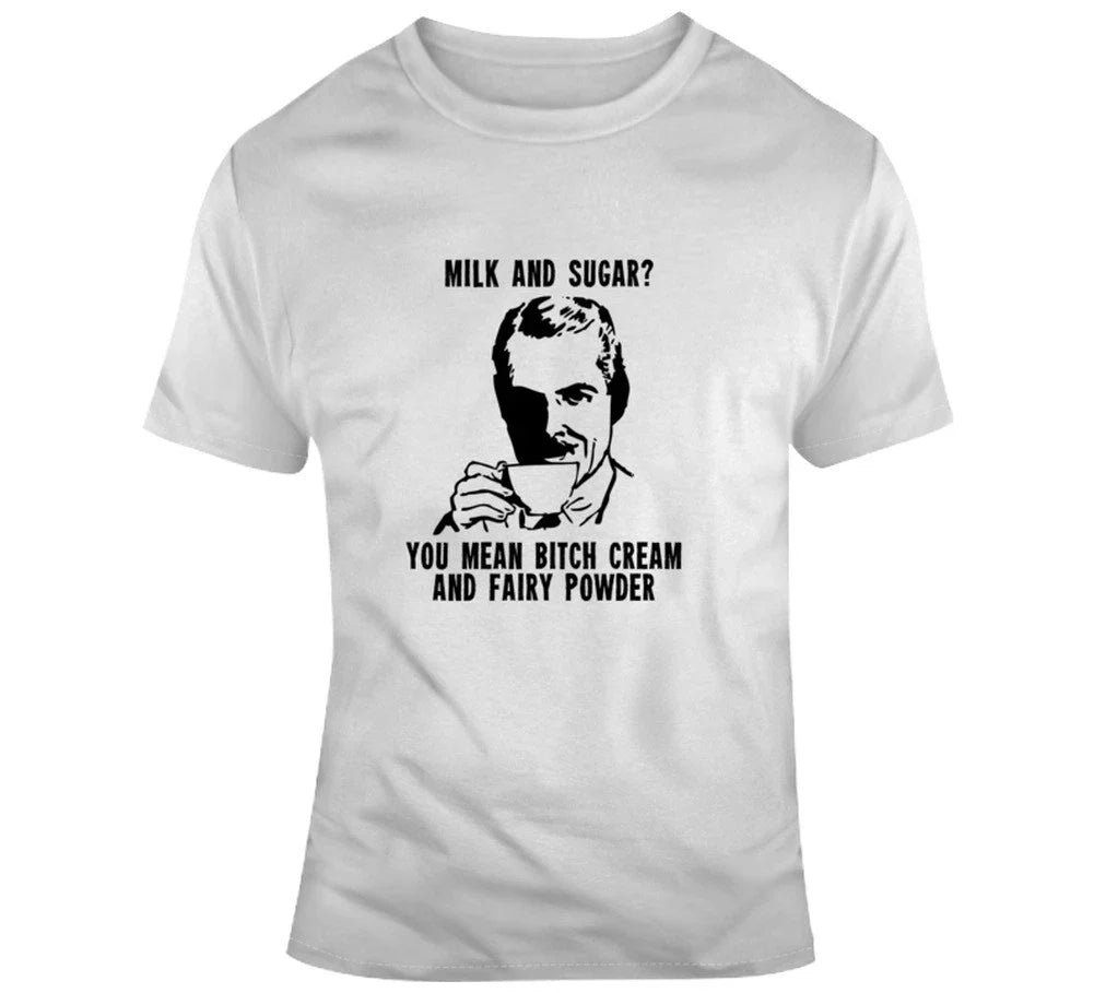 Milk And Sugar Coffee - Adult & Kids T-Shirts, Sweatshirts & Hoodies apparel design preview 1