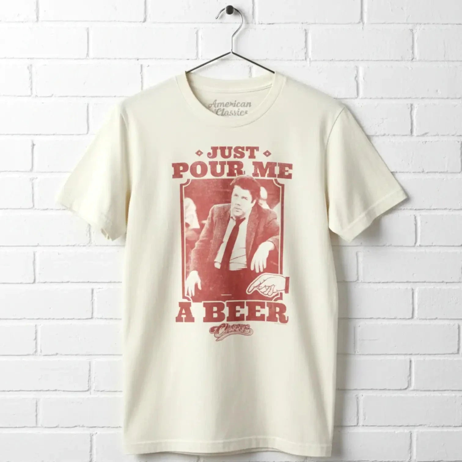 Cheers Just Pour Me a Beer Men's - Adult & Kids T-Shirts, Sweatshirts & Hoodies apparel design preview 1