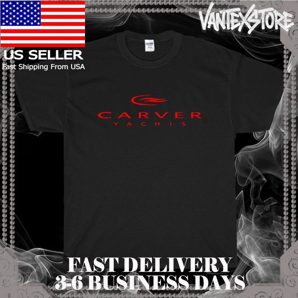 NEW CARVER YACHTS LOGO MEN'S FUNNY AMERICAN USA SIZE - Adult & Kids T-Shirts, Sweatshirts & Hoodies apparel design preview 1