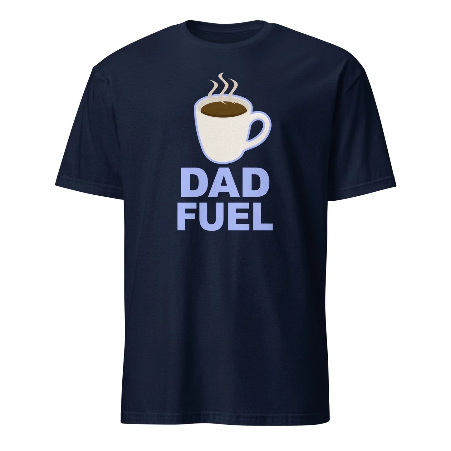 Dad Fuel Coffee Powered Design Short-Sleeve - Adult & Kids T-Shirts, Sweatshirts & Hoodies apparel design preview 1