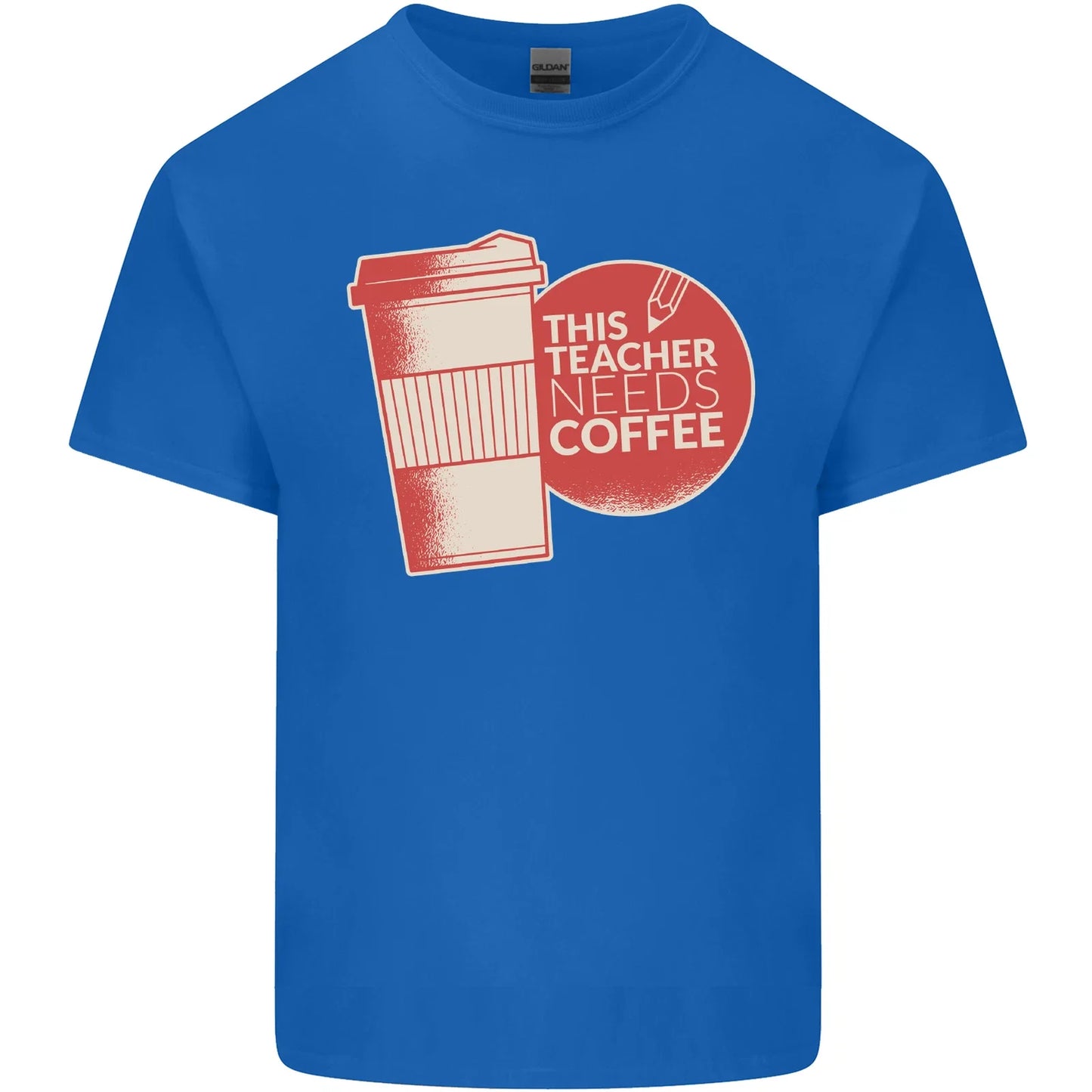 This Teacher Needs Coffee Funny Teaching Mens Light - Adult & Kids T-Shirts, Sweatshirts & Hoodies apparel design preview 1