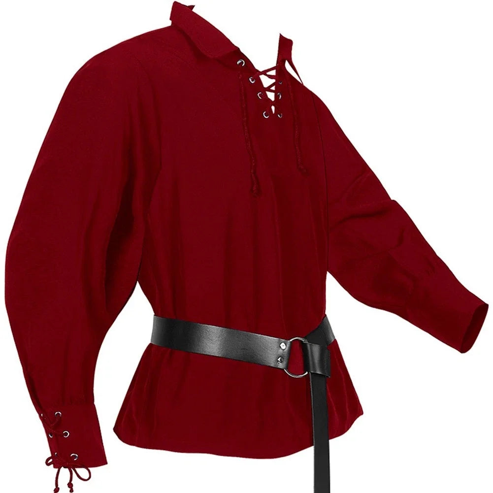 Gothic Renaissance Pirate Men Medieval Black - Adult & Kids T-Shirts, Sweatshirts & Hoodies apparel design preview 1