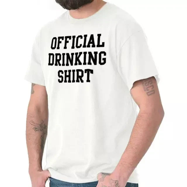 Popular! Official Drinking Beer Party Cotton S-3XL - Adult & Kids T-Shirts, Sweatshirts & Hoodies apparel design preview 1