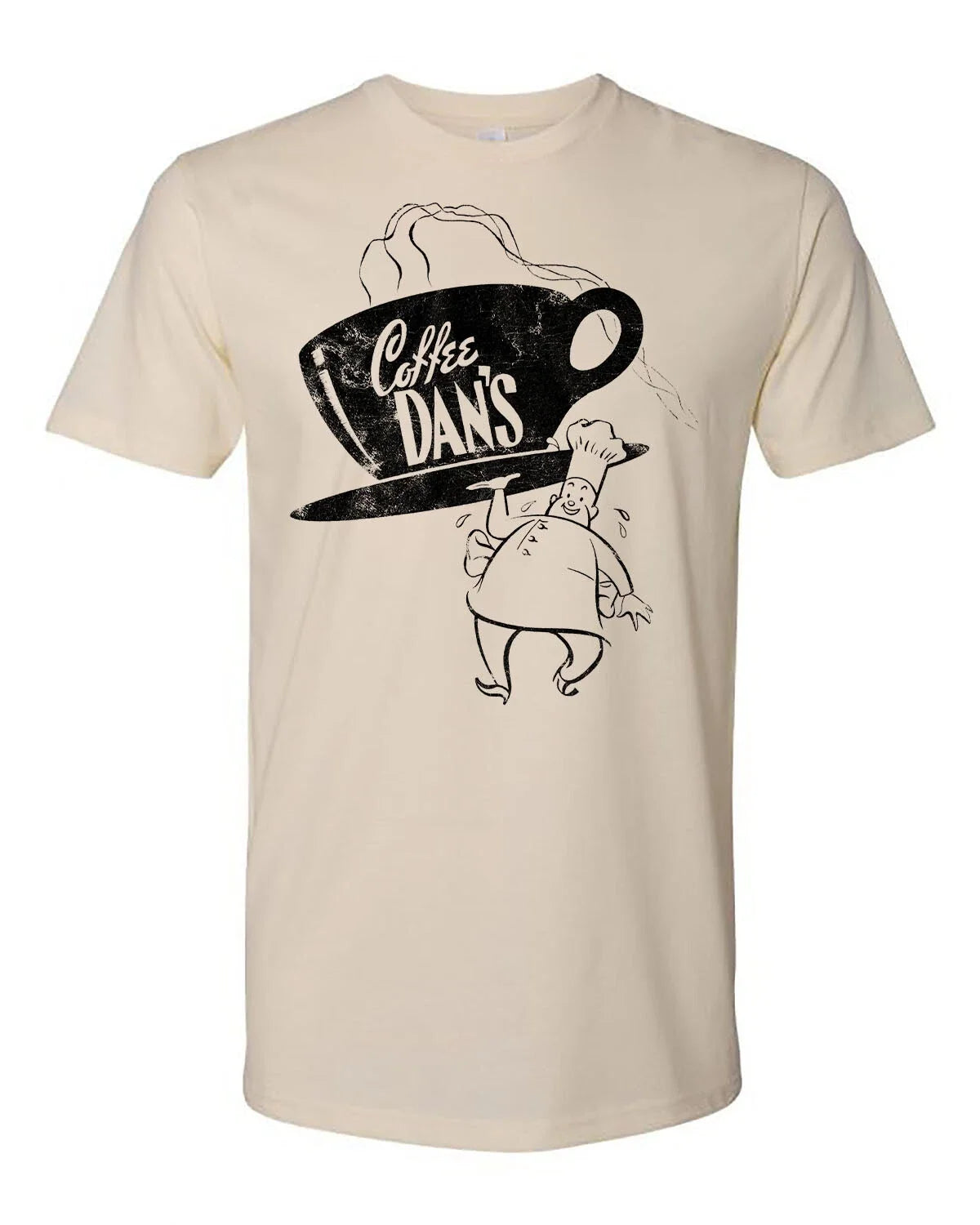 Retro Ad Art Vtg 60's 50's Coffee Dans Diner Shop - Adult & Kids T-Shirts, Sweatshirts & Hoodies apparel design preview 1