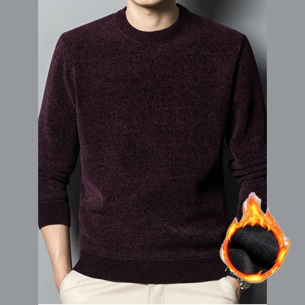 Warm Top Men's Knitted Sweater Dating Vacation - Adult & Kids T-Shirts, Sweatshirts & Hoodies apparel design preview 1