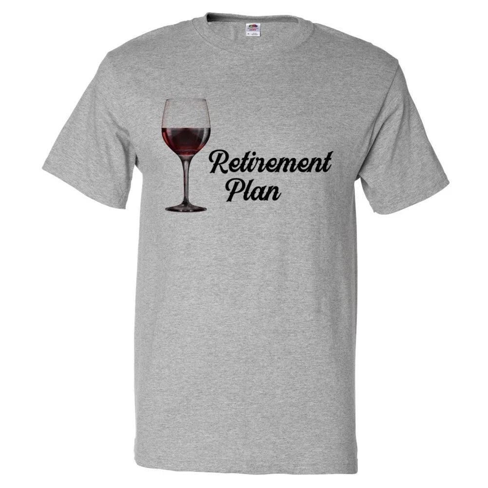 My Retirement Plan is Drinking Wine Retired Gift - Adult & Kids T-Shirts, Sweatshirts & Hoodies apparel design preview 1