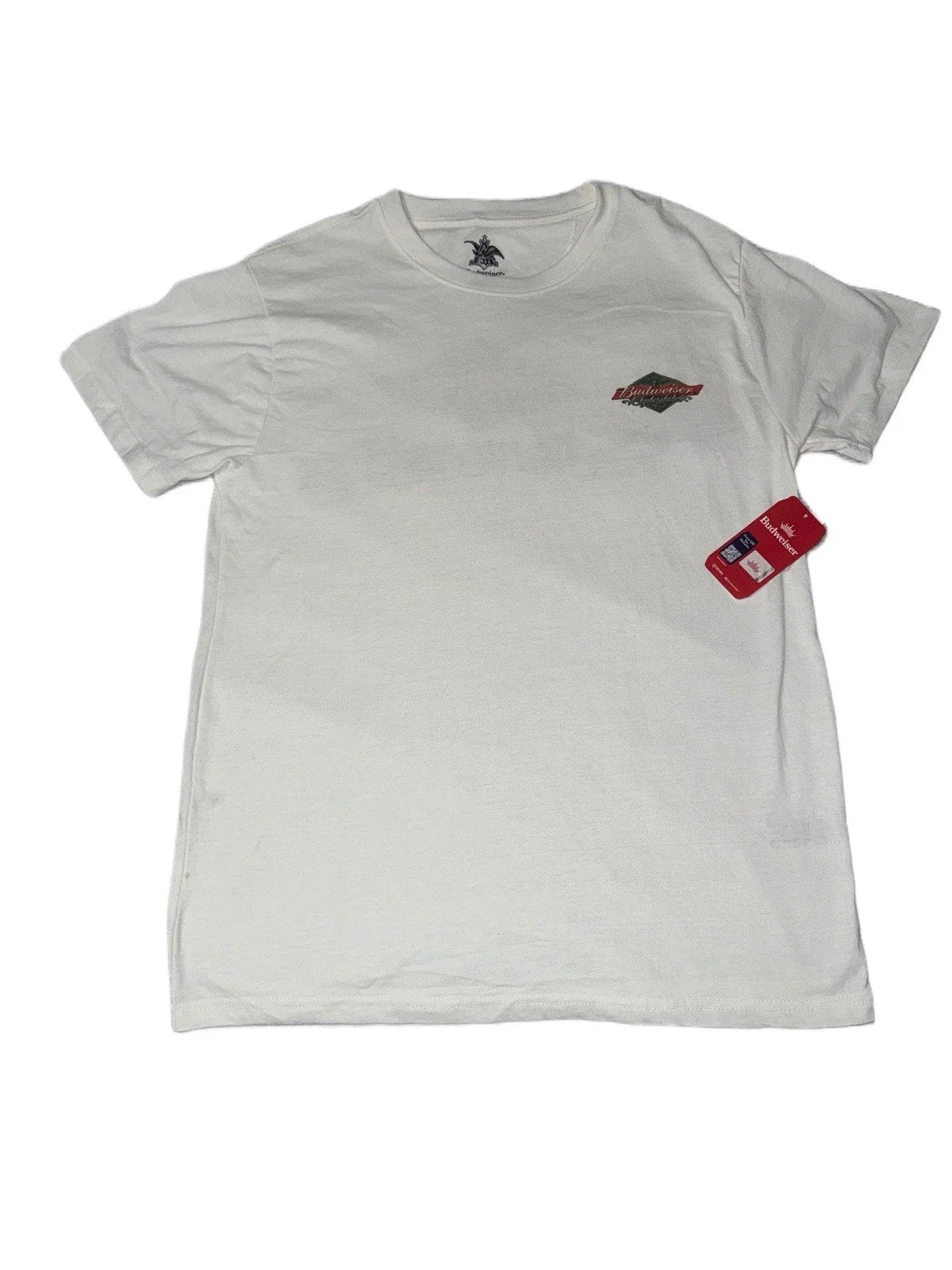 Budweiser Clydesdales Mens Large White Graphic NWT - Adult & Kids T-Shirts, Sweatshirts & Hoodies apparel design preview 1