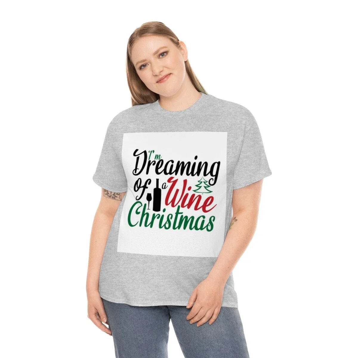 Wine Christmas - Adult & Kids T-Shirts, Sweatshirts & Hoodies apparel design preview 1