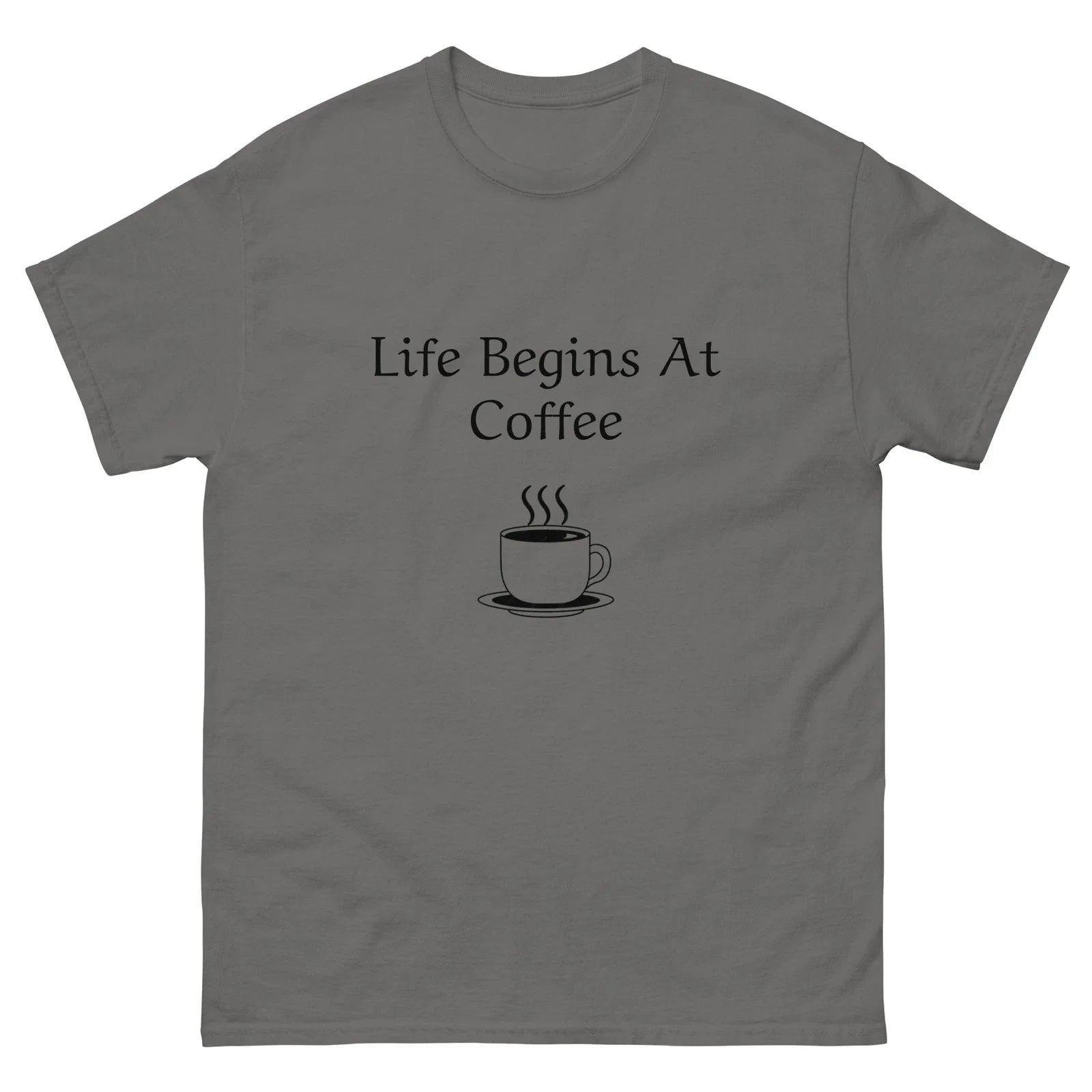 Graphic Mens Gildan Funny Coffee - Adult & Kids T-Shirts, Sweatshirts & Hoodies apparel design preview 1