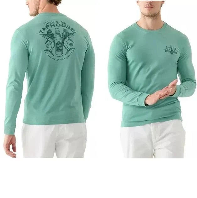 Mens Izod Saltwater MARLIN TAPROOM Size M L XL XXL - Adult & Kids T-Shirts, Sweatshirts & Hoodies apparel design preview 1