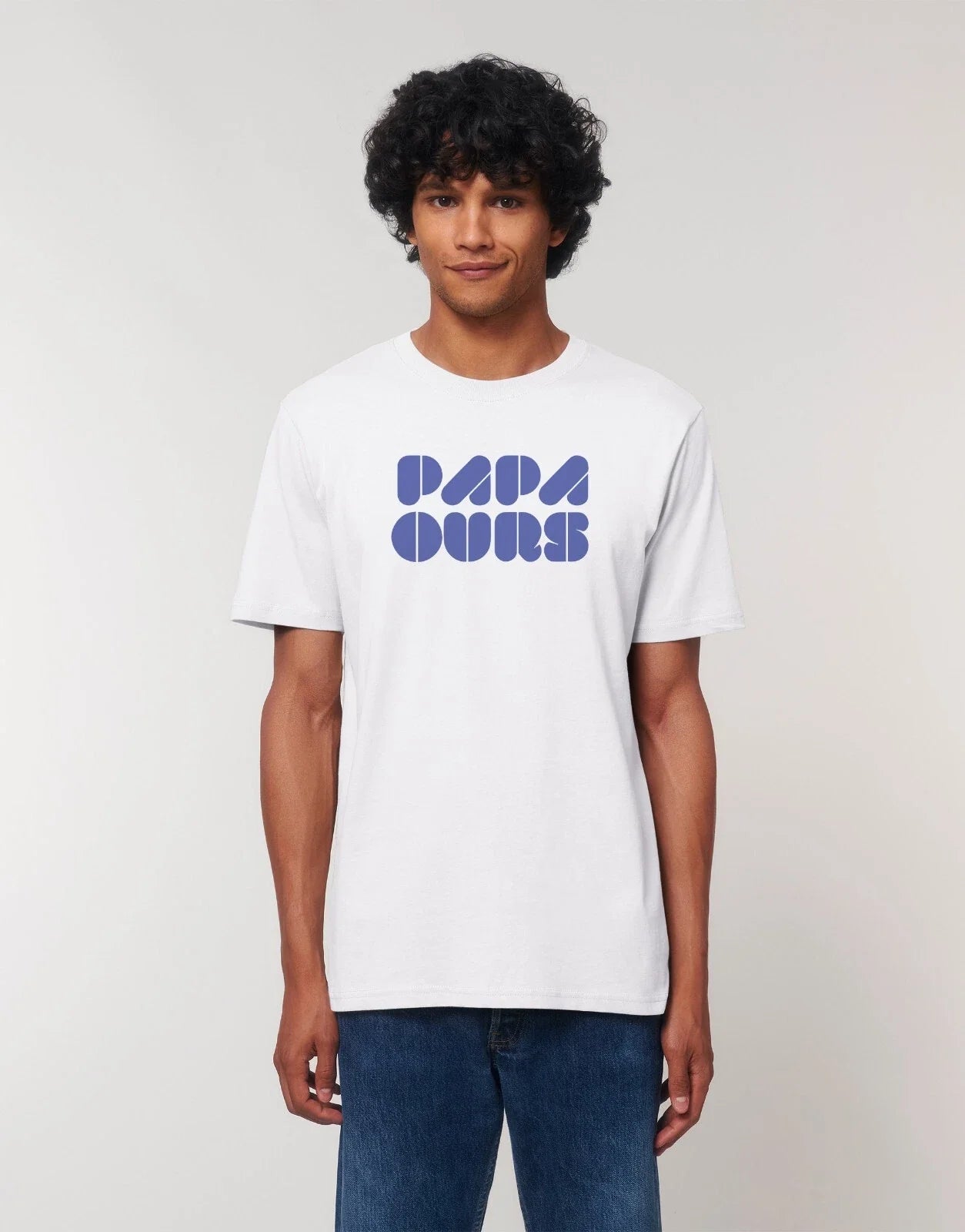 Men's Short Sleeve White, DAD BEAR 3 - Adult & Kids T-Shirts, Sweatshirts & Hoodies apparel design preview 1