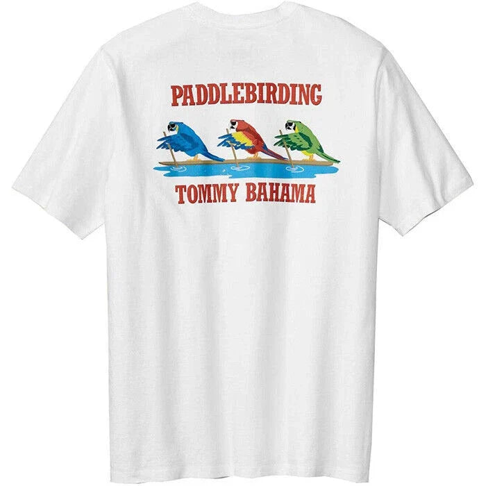 TOMMY BAHAMA MEN'S Paddlebirding -SIZE Medium Only - Adult & Kids T-Shirts, Sweatshirts & Hoodies apparel design preview 1