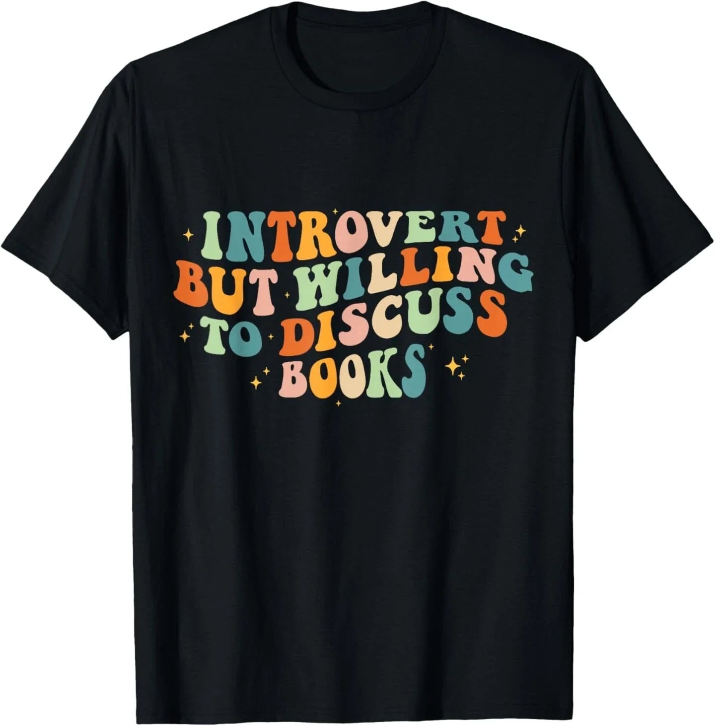 Introverted But Willing To Discuss Books Introverts - Adult & Kids T-Shirts, Sweatshirts & Hoodies apparel design preview 1