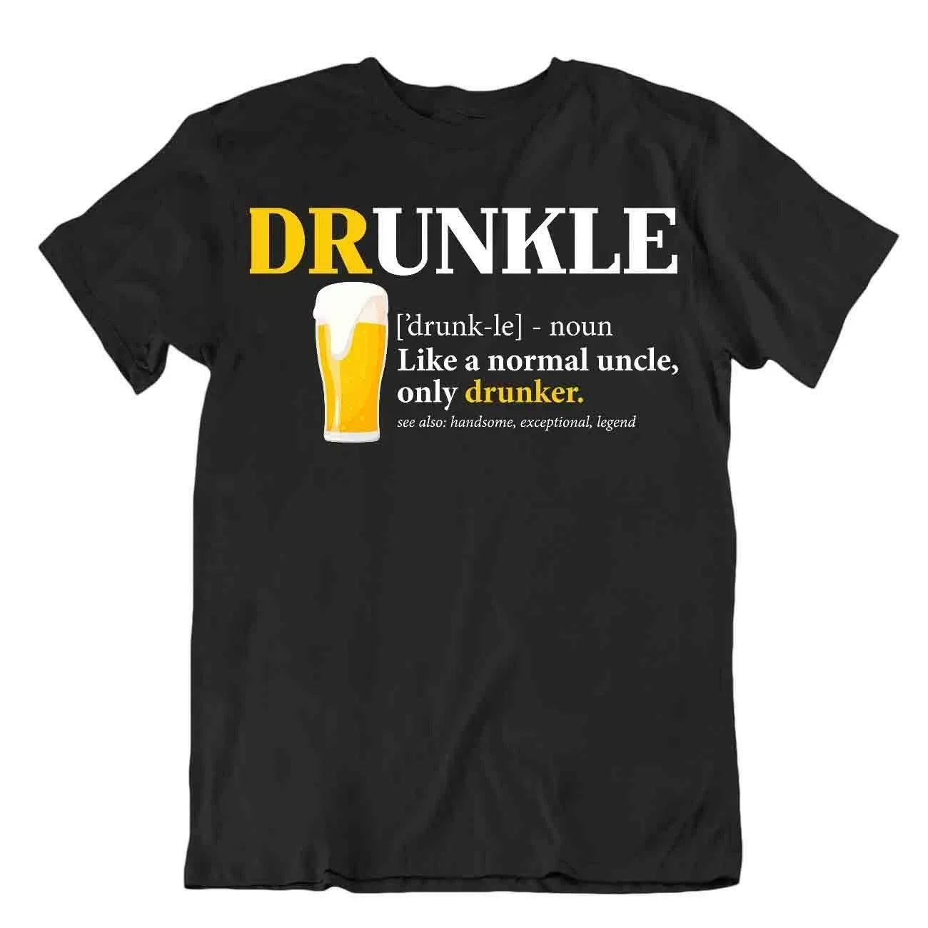 Druncle Beer Definition Normal Uncle Men's Humor - Adult & Kids T-Shirts, Sweatshirts & Hoodies apparel design preview 1