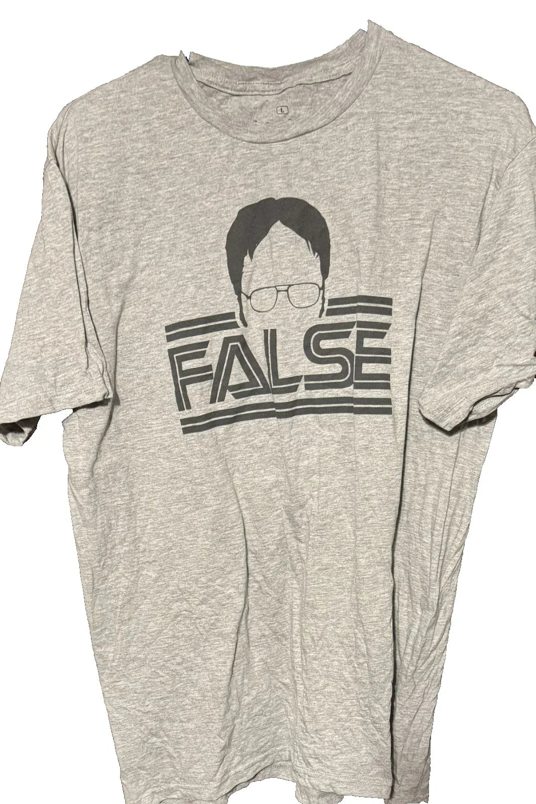 The Office Dwight Schrute Gray Men's Size L - Adult & Kids T-Shirts, Sweatshirts & Hoodies apparel design preview 1