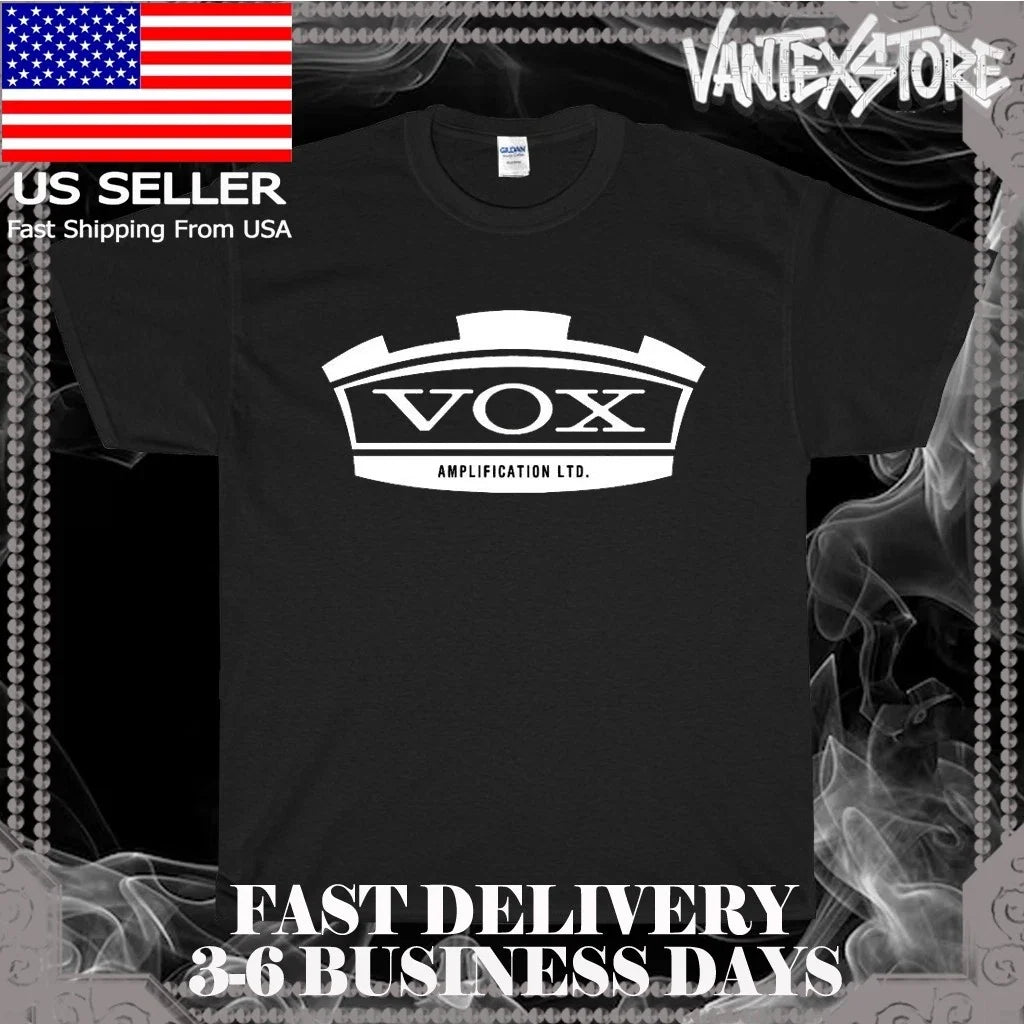 NEW VOX AMPLIFIERS AMPS LOGO MEN'S FUNNY AMERICAN USA - Adult & Kids T-Shirts, Sweatshirts & Hoodies apparel design preview 1