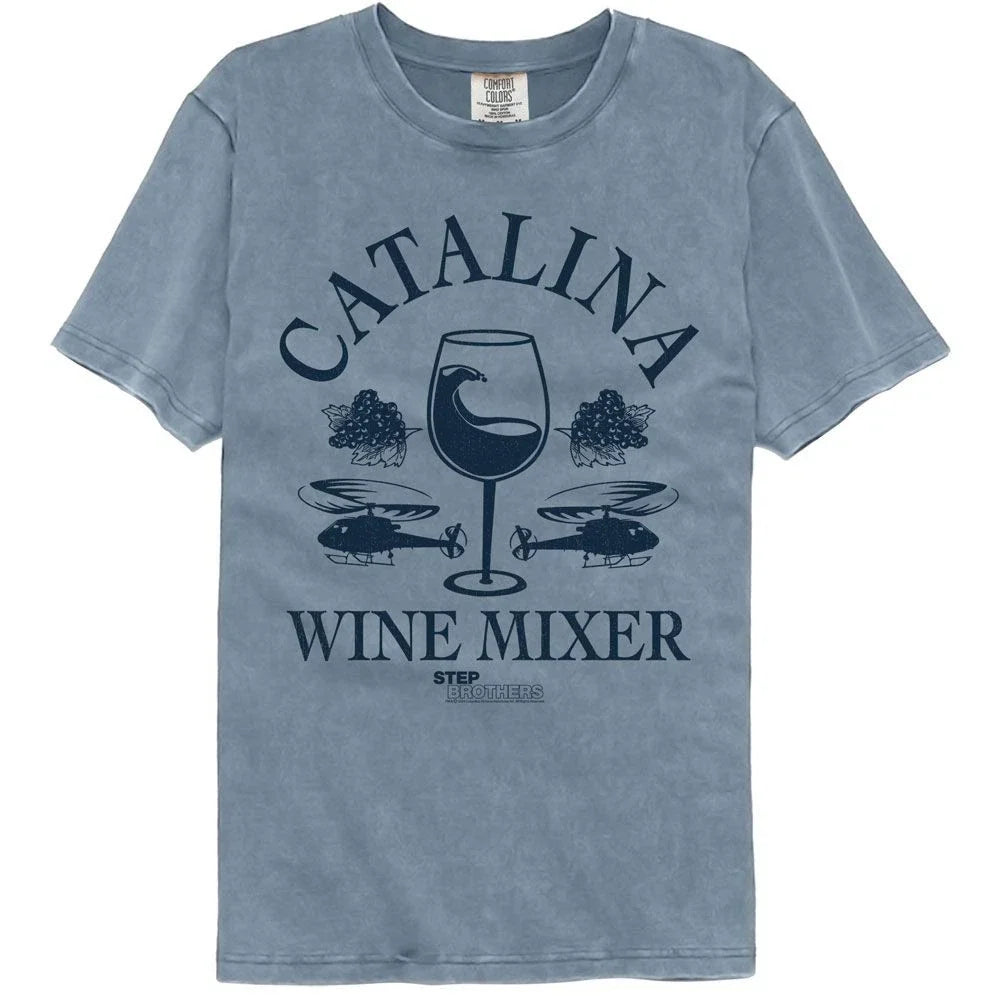 Step Brothers Wine Mixer Comfort Colors - Adult & Kids T-Shirts, Sweatshirts & Hoodies apparel design preview 1