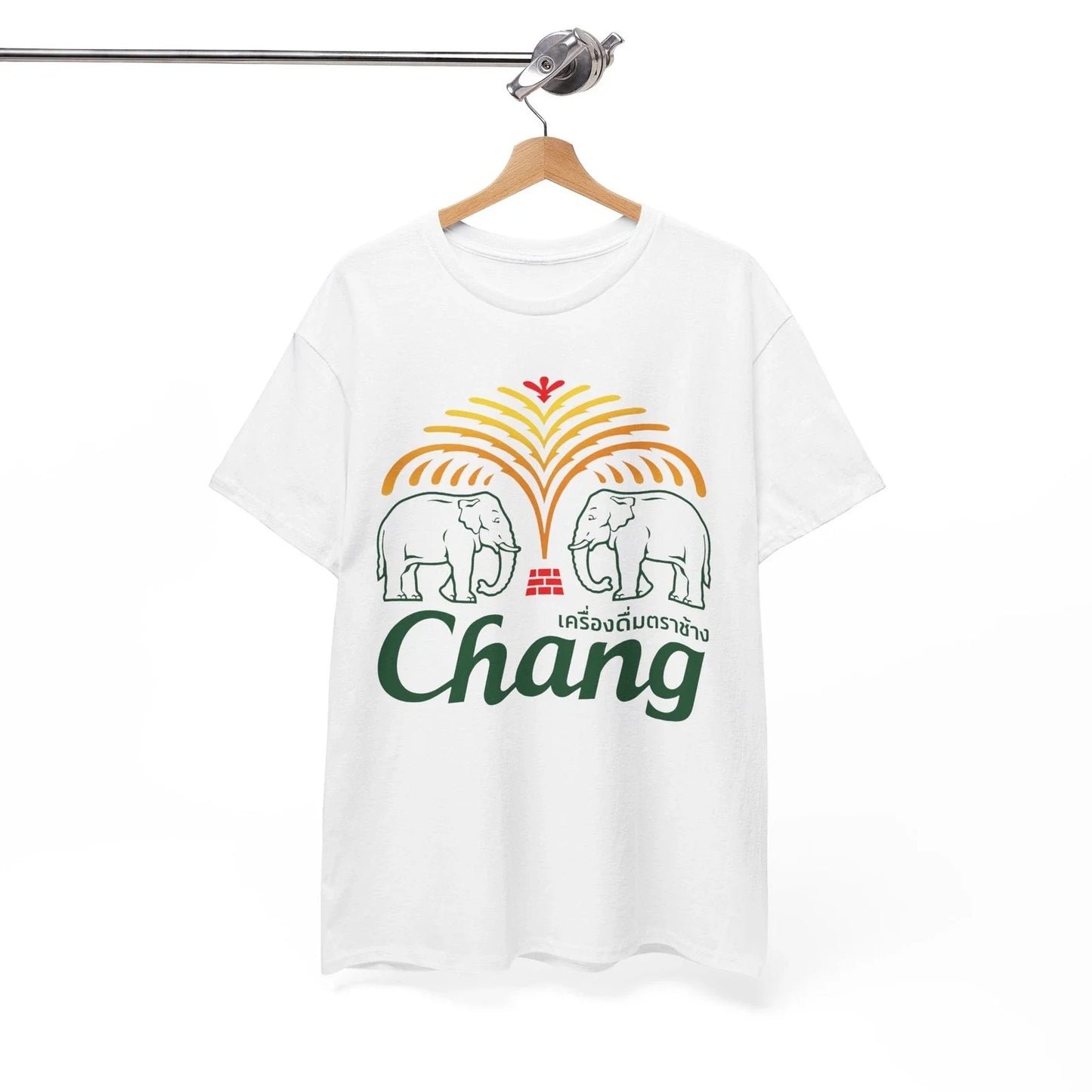 Thai Chang Beer Thailand Elephant Asia Trip - Adult & Kids T-Shirts, Sweatshirts & Hoodies apparel design preview 1