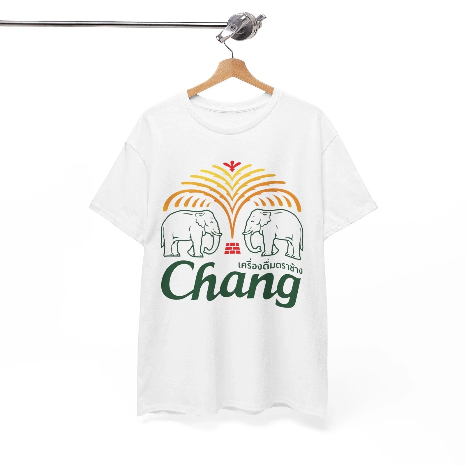 Thai Chang Beer Thailand Elephant Asia Trip - Adult & Kids T-Shirts, Sweatshirts & Hoodies apparel design preview 1