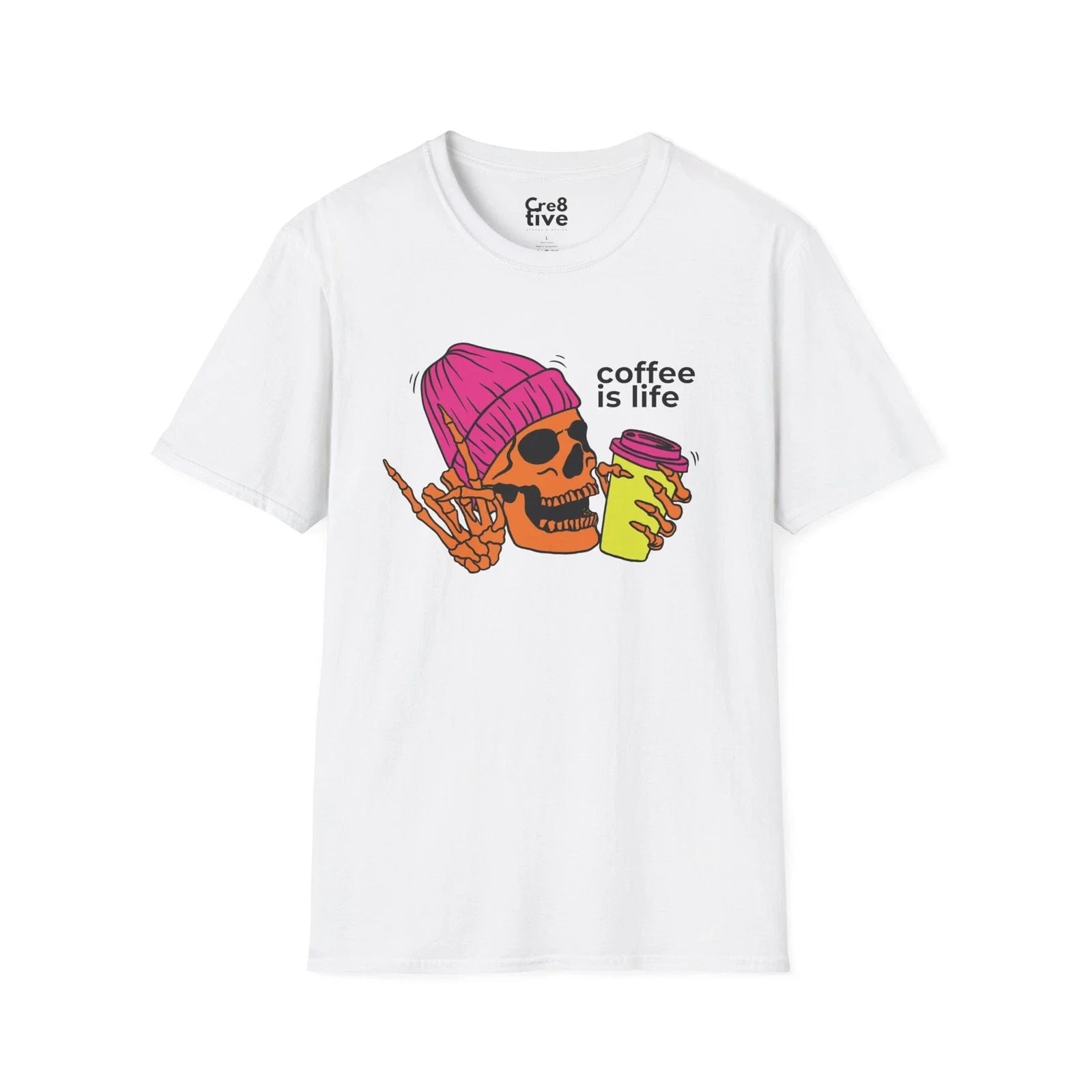 Coffee is Life Unisex Graphic for Lovers, Casual Wear - Adult & Kids T-Shirts, Sweatshirts & Hoodies apparel design preview 1