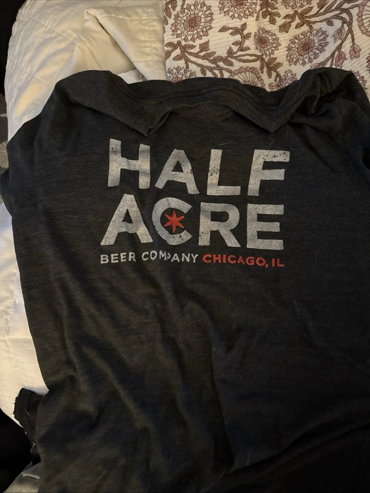 VINTAGE Chicago HALF ACRE BEER COMPANY super soft! - Adult & Kids T-Shirts, Sweatshirts & Hoodies apparel design preview 1