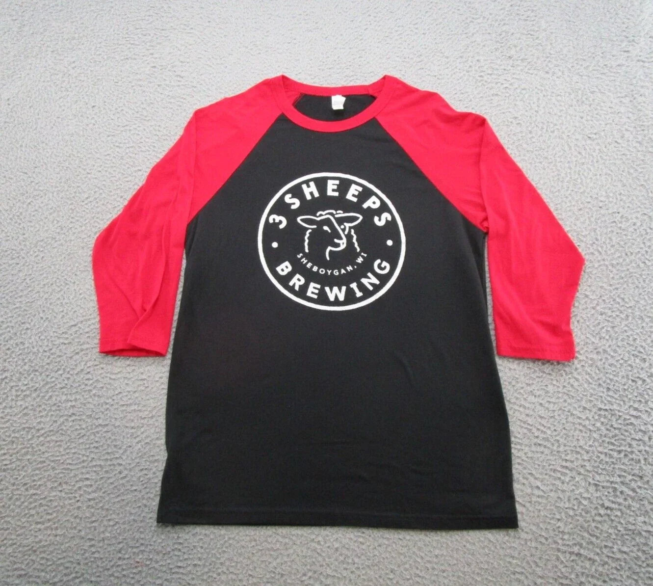 3 Sheeps Brewing Beer 3/4 Sleeve Double Sided Adult - Adult & Kids T-Shirts, Sweatshirts & Hoodies apparel design preview 1