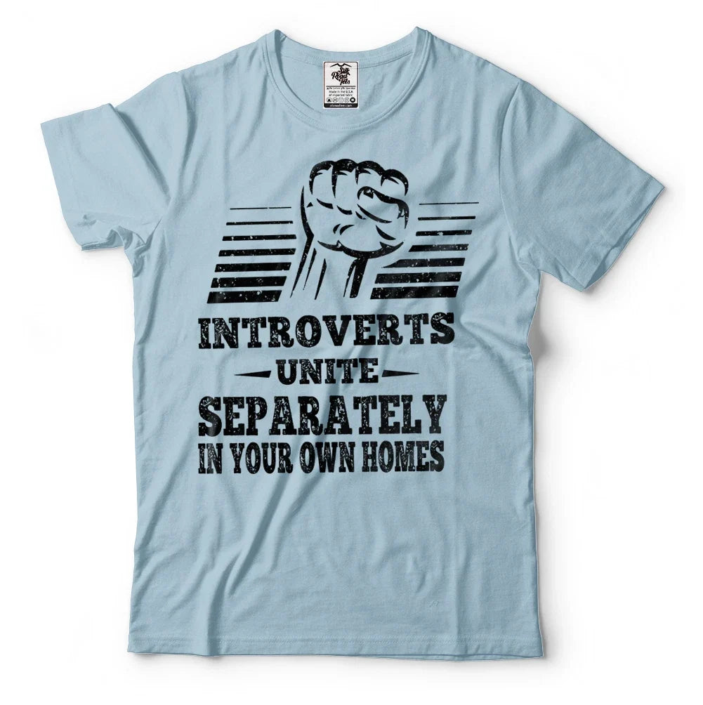 Funny Introvert Introverts Unite Humor - Adult & Kids T-Shirts, Sweatshirts & Hoodies apparel design preview 1