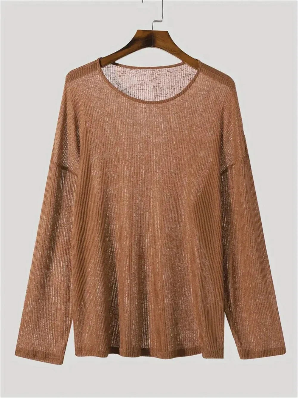 Men's See Through Round Neck Sexy Undershirts Tops - Adult & Kids T-Shirts, Sweatshirts & Hoodies apparel design preview 1