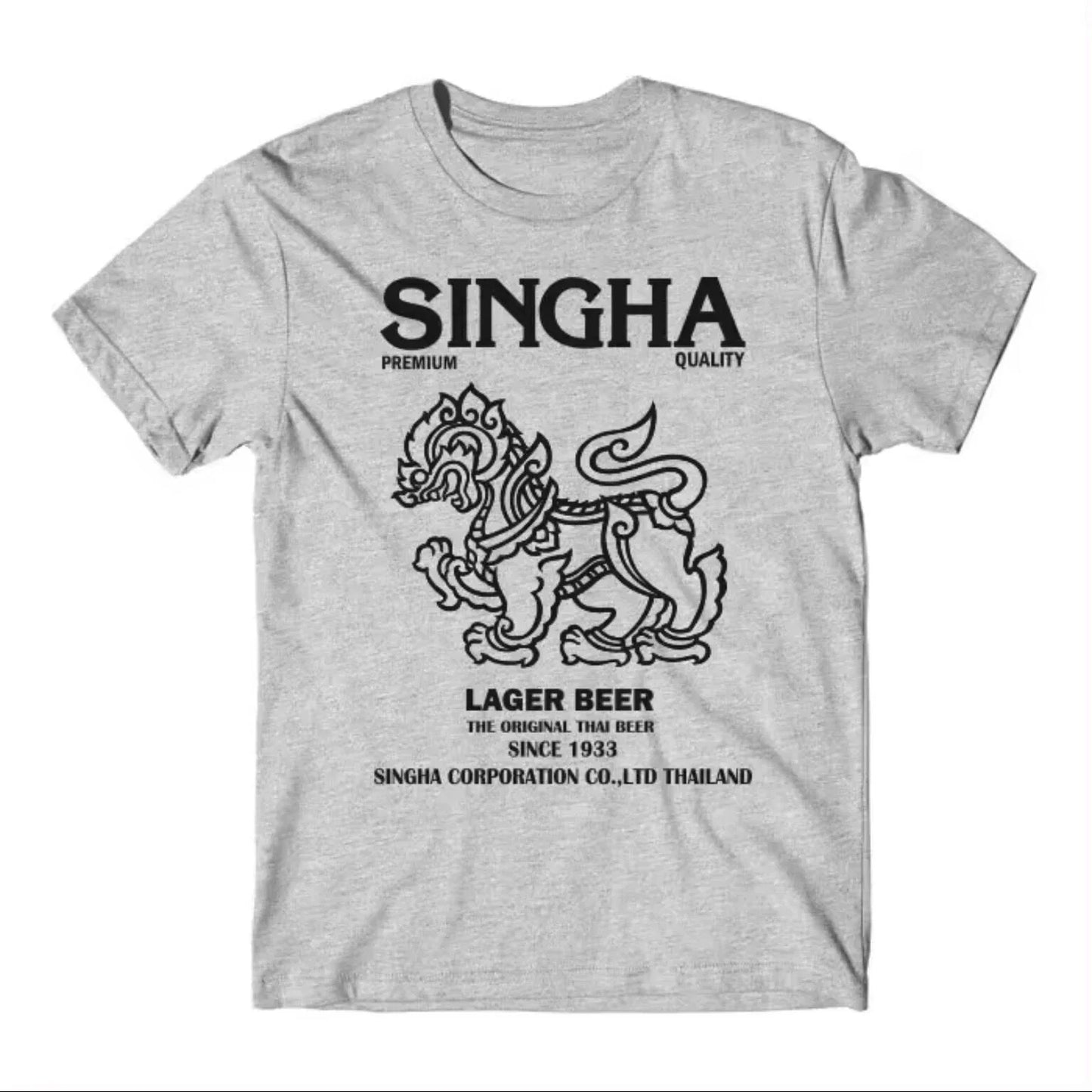 Summer, comfortable to wear, Singha beer from - Adult & Kids T-Shirts, Sweatshirts & Hoodies apparel design preview 1