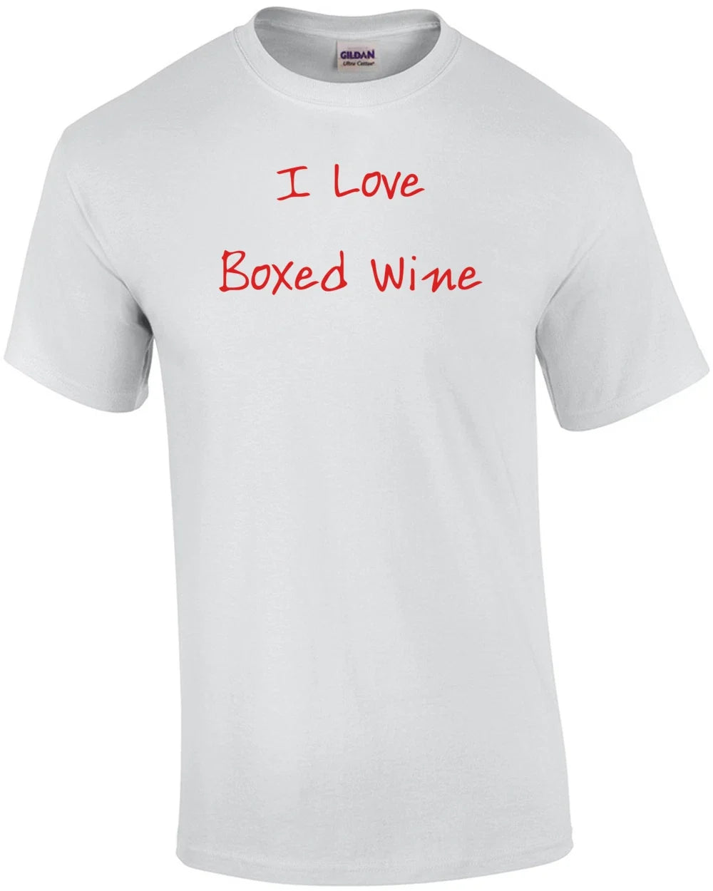 I Love Boxed Wine - Adult & Kids T-Shirts, Sweatshirts & Hoodies apparel design preview 1