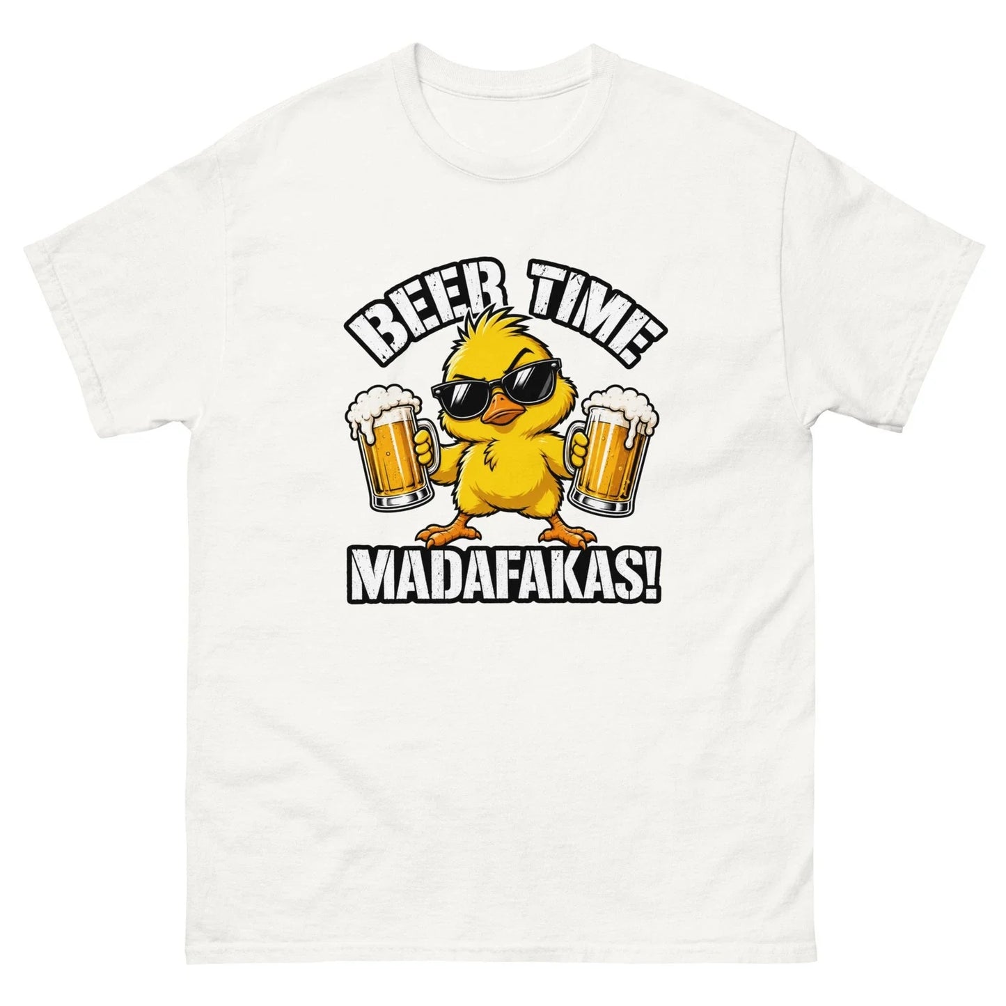 Beer Time Madafakas! - Adult & Kids T-Shirts, Sweatshirts & Hoodies apparel design preview 1